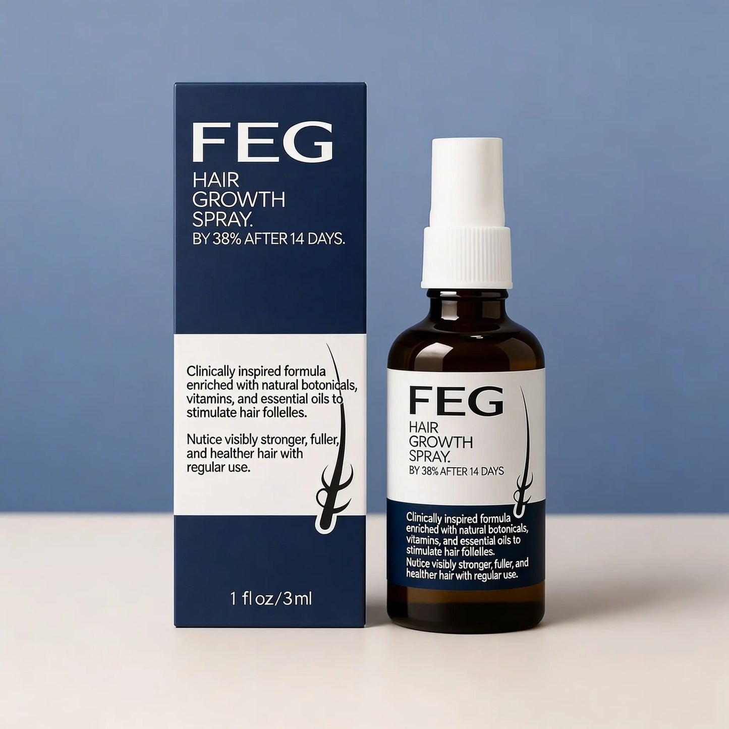 man applying FEG beard growth serum for faster beard growth UAE