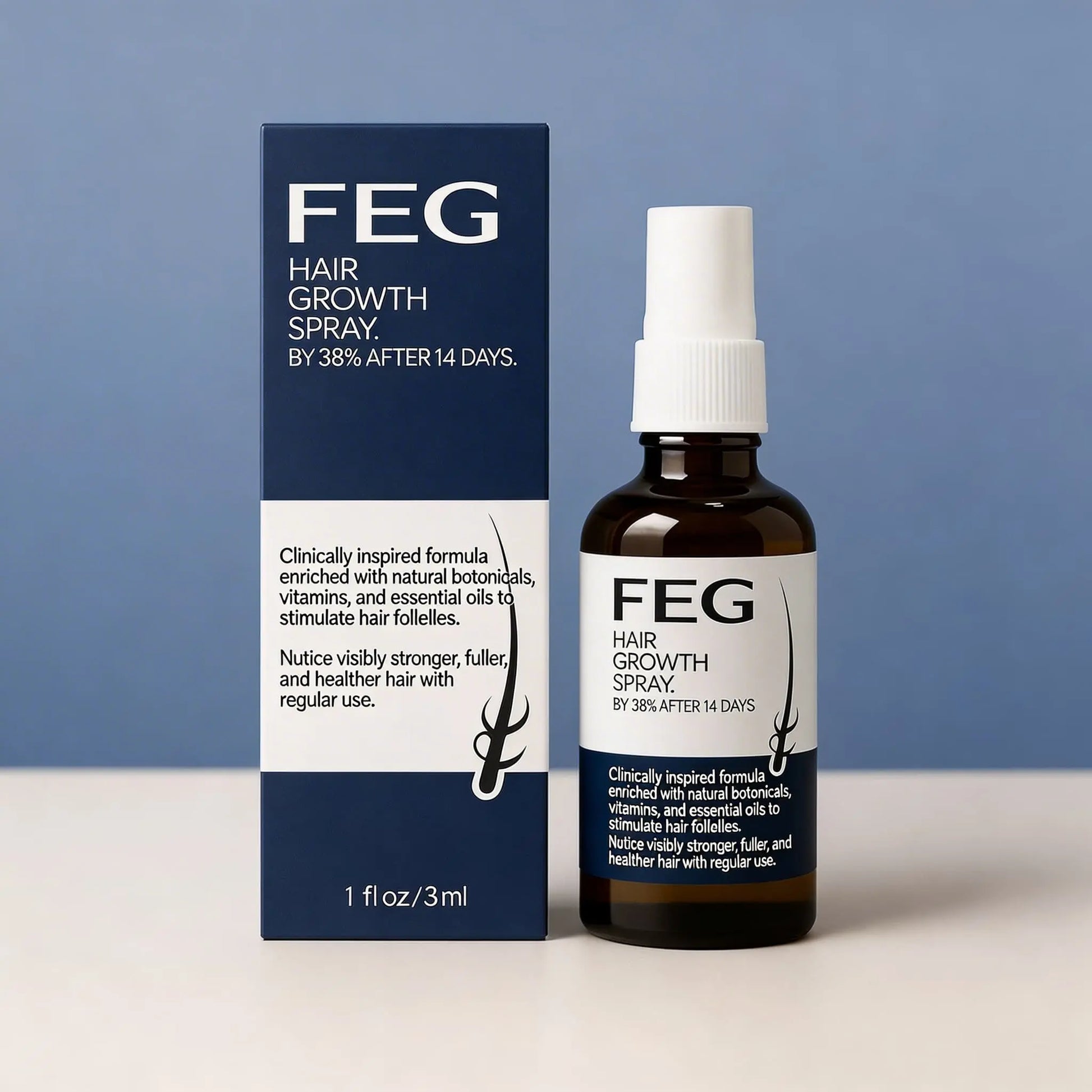 man applying FEG beard growth serum for faster beard growth UAE