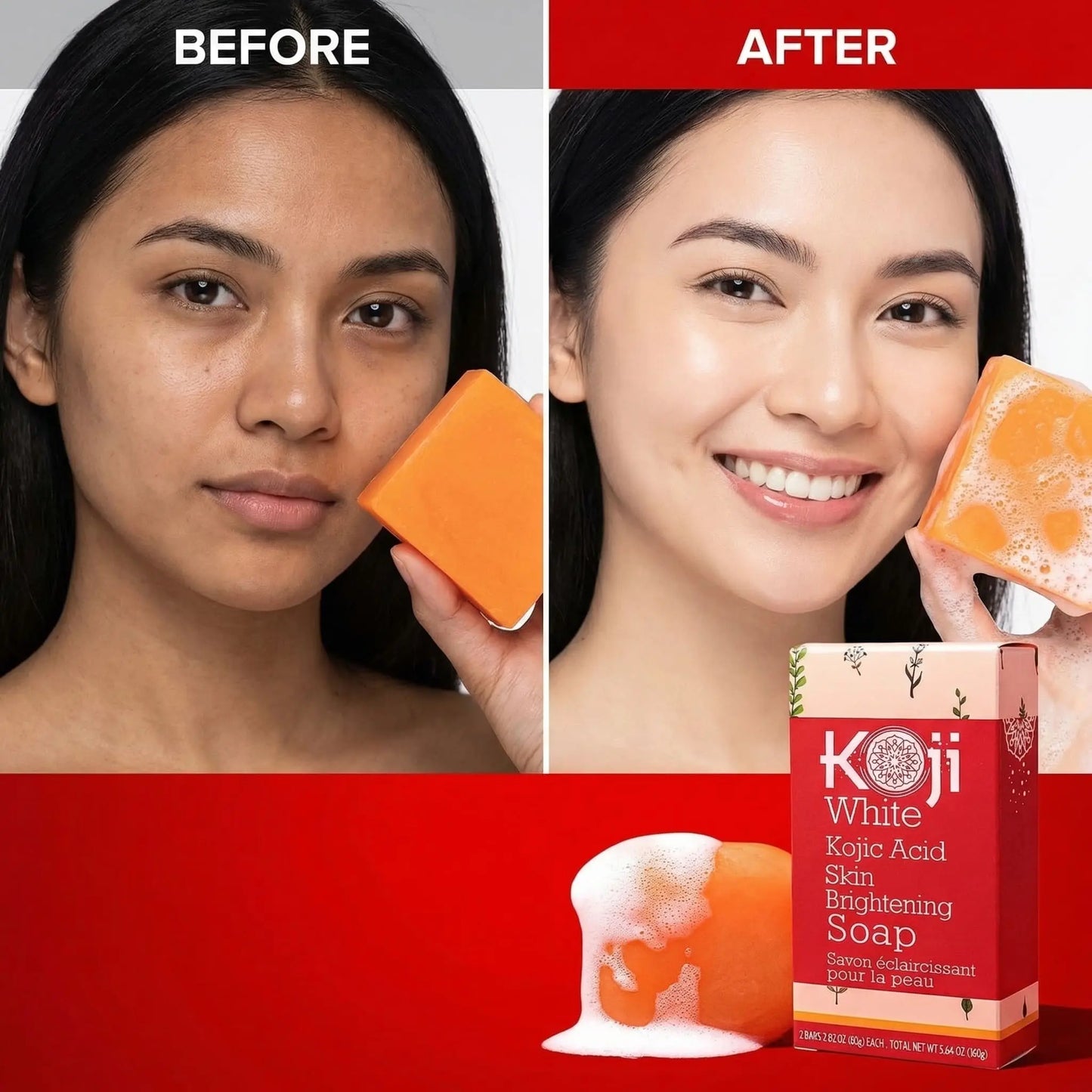 Kojic Acid Soap for Dark Spots & Skin Brightening UAE - BeautywithDreams